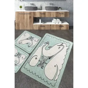 Niku Badrumsmatta 60x100 cm Rektangulär Flerfärgad - Textil & mattor Fynd