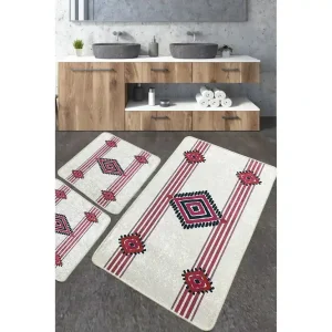 Lägg i varukorgen Nimahe Badrumsmatta 60x100 cm Rektangulär Flerfärgad - Textil & mattor