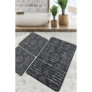 Reapris Nikkam Badrumsmatta 60x100 cm Rektangulär Flerfärgad - Textil & mattor
