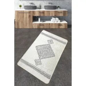 Kampanjpris Niksiya Badrumsmatta 70x120 cm Rektangulär Flerfärgad - Textil & mattor