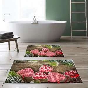 Paliwal Badrumsmatta 60x150 cm Rektangulär Flerfärgad - Textil & mattor Säker betalning