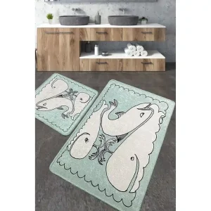 Niku Badrumsmatta 60x100 cm Rektangulär Flerfärgad - Textil & mattor Begränsat erbjudande