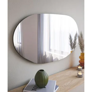 Lopi Spegel 52 cm Asymmetrisk Svart - Inredning Rabatt