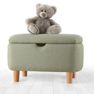 Anaro Sittpuff 61 cm Rektangulär Grön - Möbler Sista chansen