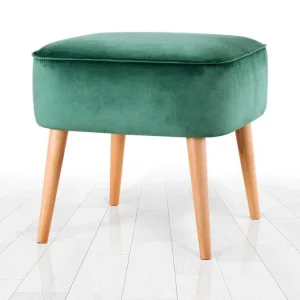 Kampanjpris Anaro Sittpuff 45 cm Rektangulär Grön - Möbler