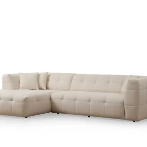 Octavian Soffa m. Divan 5-sits Beige - Möbler Lågt pris