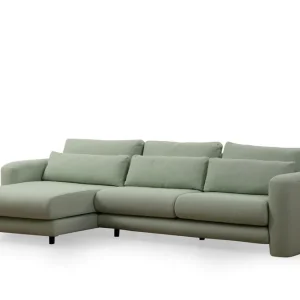 Kampanjpris Makhan Soffa m. Divan 3-sits Grön - Möbler