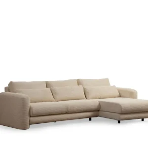 Utförsäljning Makhan Soffa m. Divan 3-sits Beige - Möbler