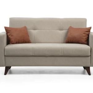 Darcia Bäddsoffa 2-sits Beige - Möbler Kampanjpris