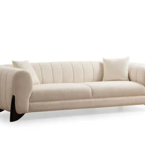 Devid Soffa 3-sits Vit - Möbler Billig
