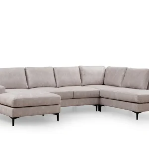 Begränsat erbjudande Svanabyn Soffa m. Divan och Schäslong 4-sits Beige - Möbler