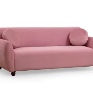 Snabb frakt Whitecliffs Soffa 3-sits Rosa - Möbler