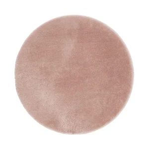 KM Home Cozy Ryamatta 200 cm Rund Rosa - Textil & mattor Begränsat erbjudande